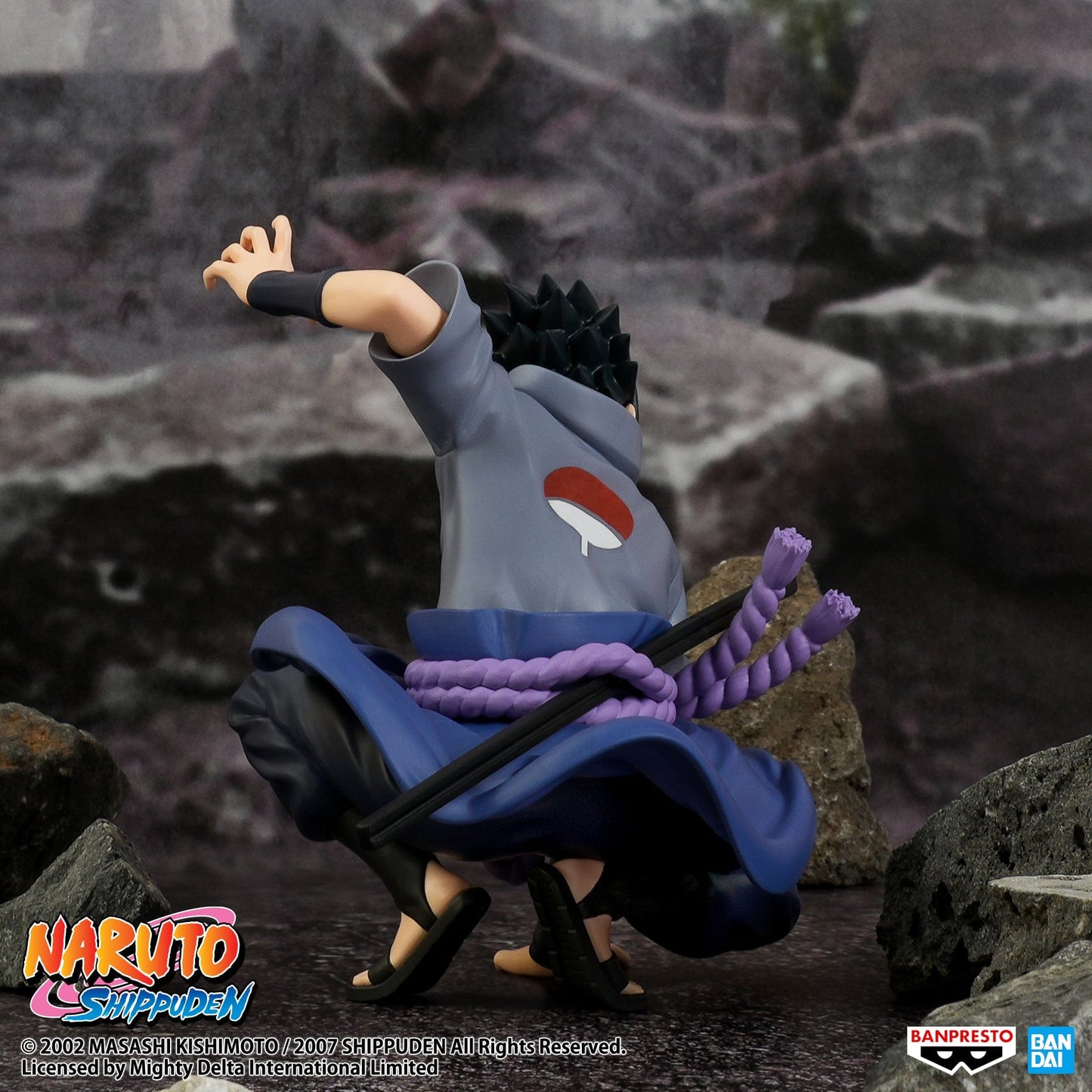 BANPRESTO Naruto: Shippuden Panel Spectacle Sasuke Uchiha Figure