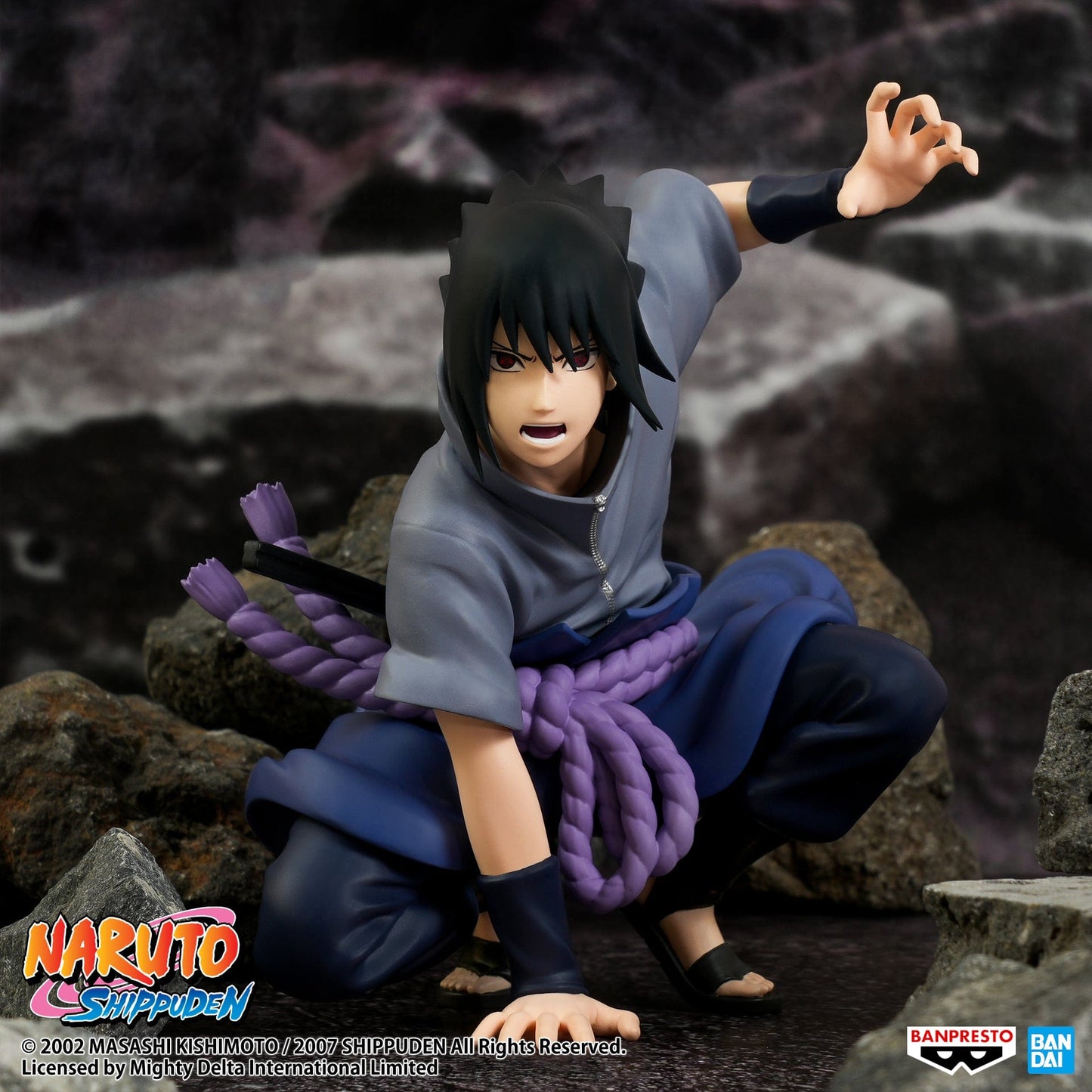 BANPRESTO Naruto: Shippuden Panel Spectacle Sasuke Uchiha Figure