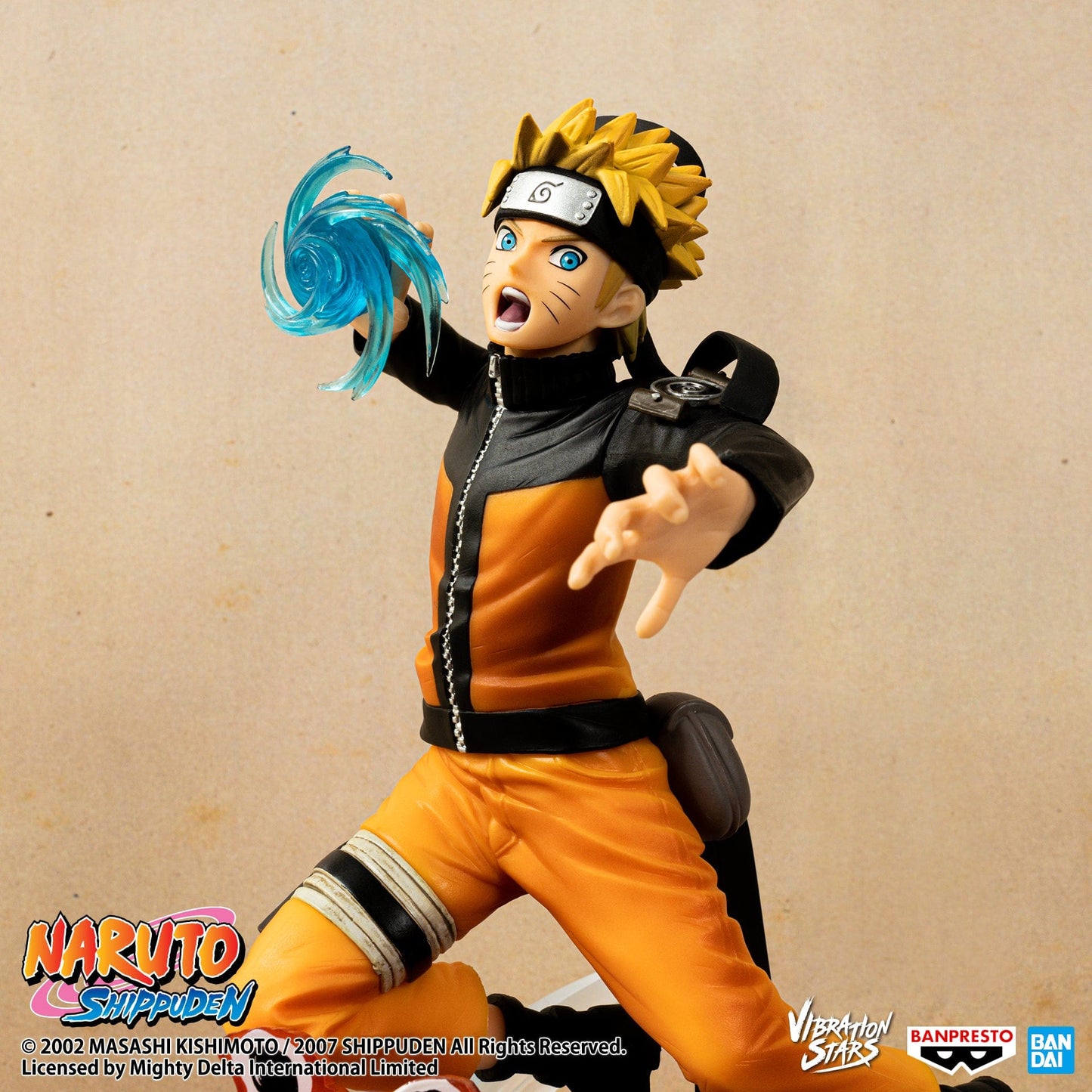 BANPRESTO Naruto: Shippuden Vibration Stars Uzumaki Naruto (Special Ver.) Figure