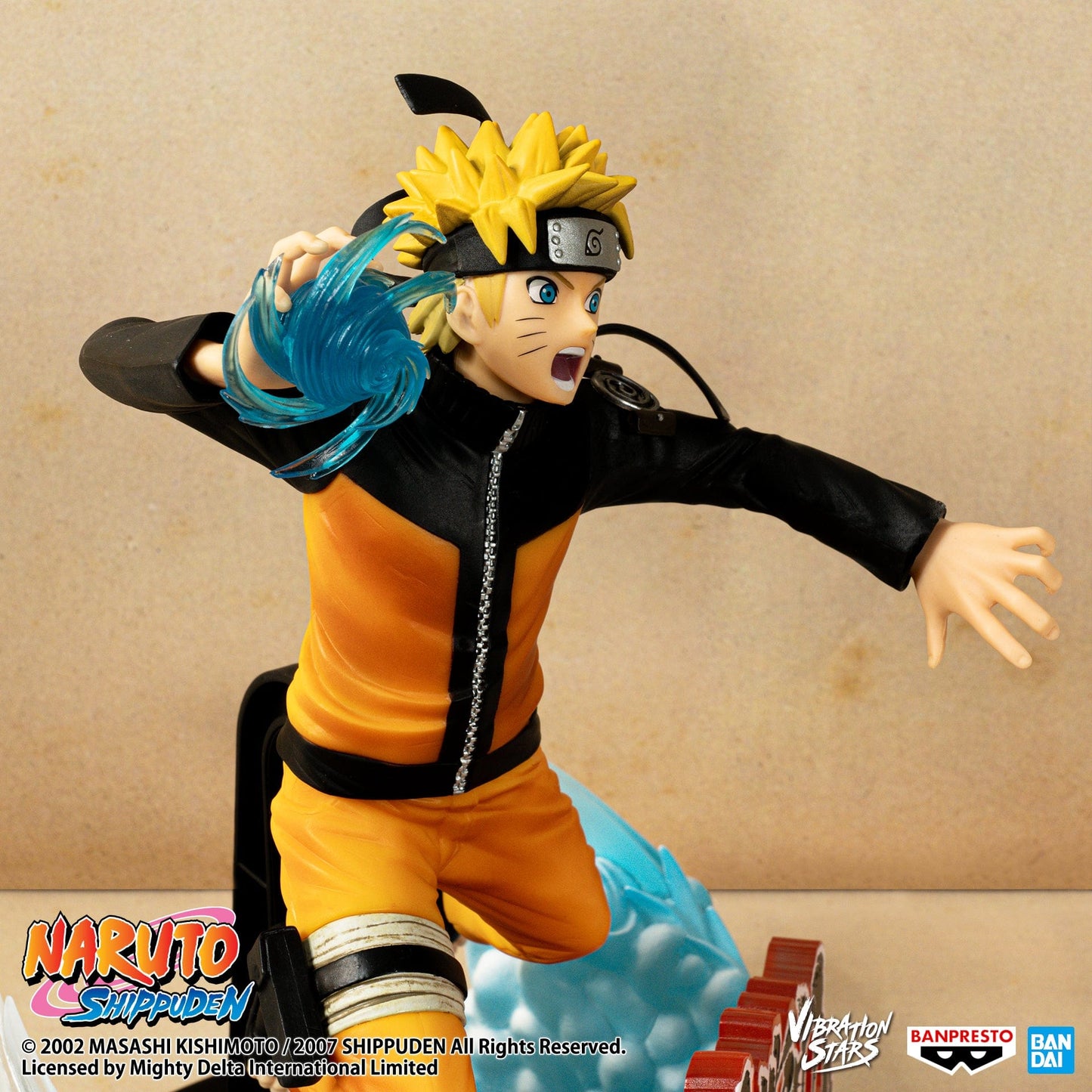 BANPRESTO Naruto: Shippuden Vibration Stars Uzumaki Naruto (Special Ver.) Figure