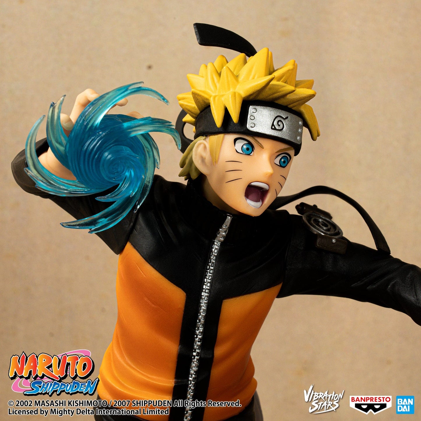 BANPRESTO Naruto: Shippuden Vibration Stars Uzumaki Naruto (Special Ver.) Figure