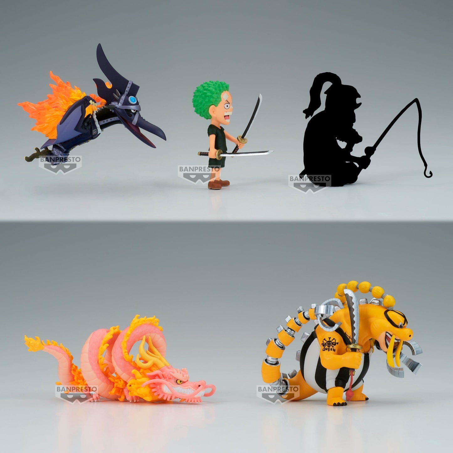 BANPRESTO One Piece World Collectable Figure - Wanokuni Onigashima 10 (Set of 5)