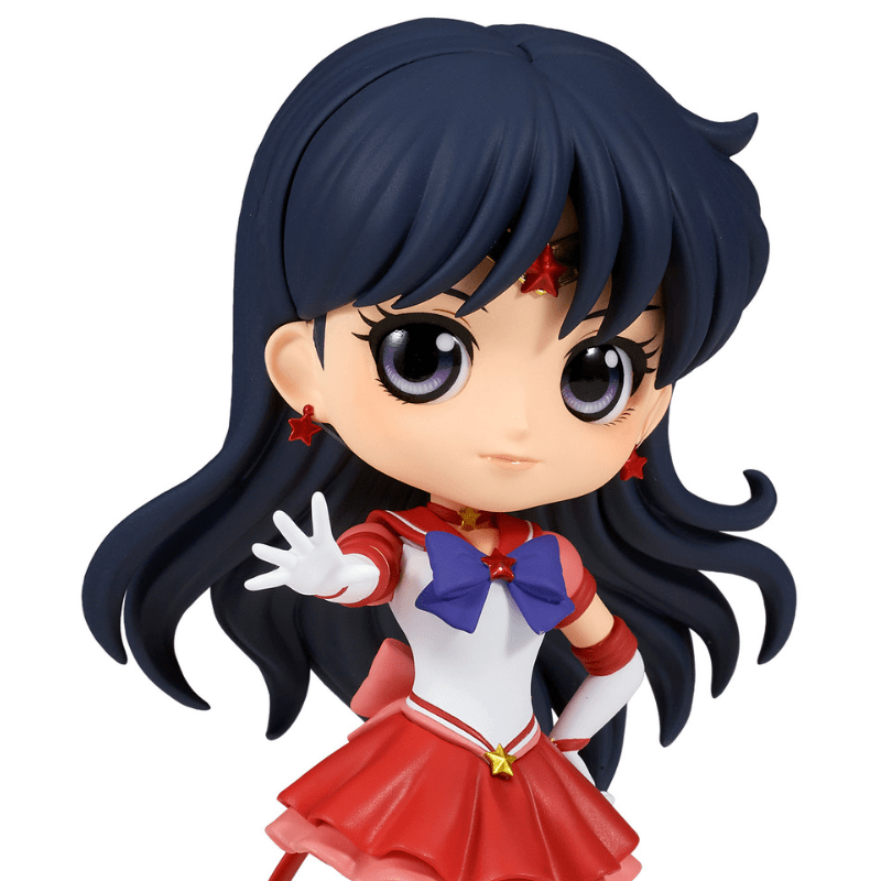 BANPRESTO Pretty Guardian Sailor Moon Cosmos: The Movie Q Posket - Eternal Sailor Mars Figure (Ver.A)