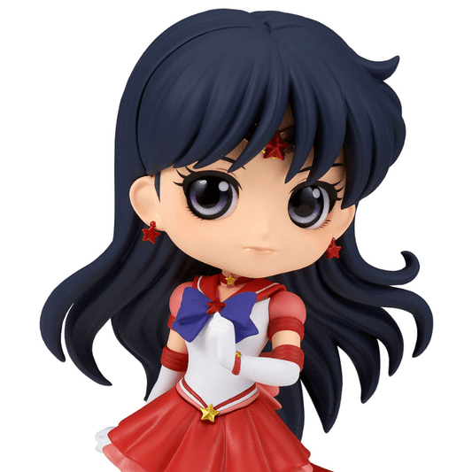 BANPRESTO Pretty Guardian Sailor Moon Cosmos: The Movie Q Posket - Eternal Sailor Mars Figure (Ver.B)