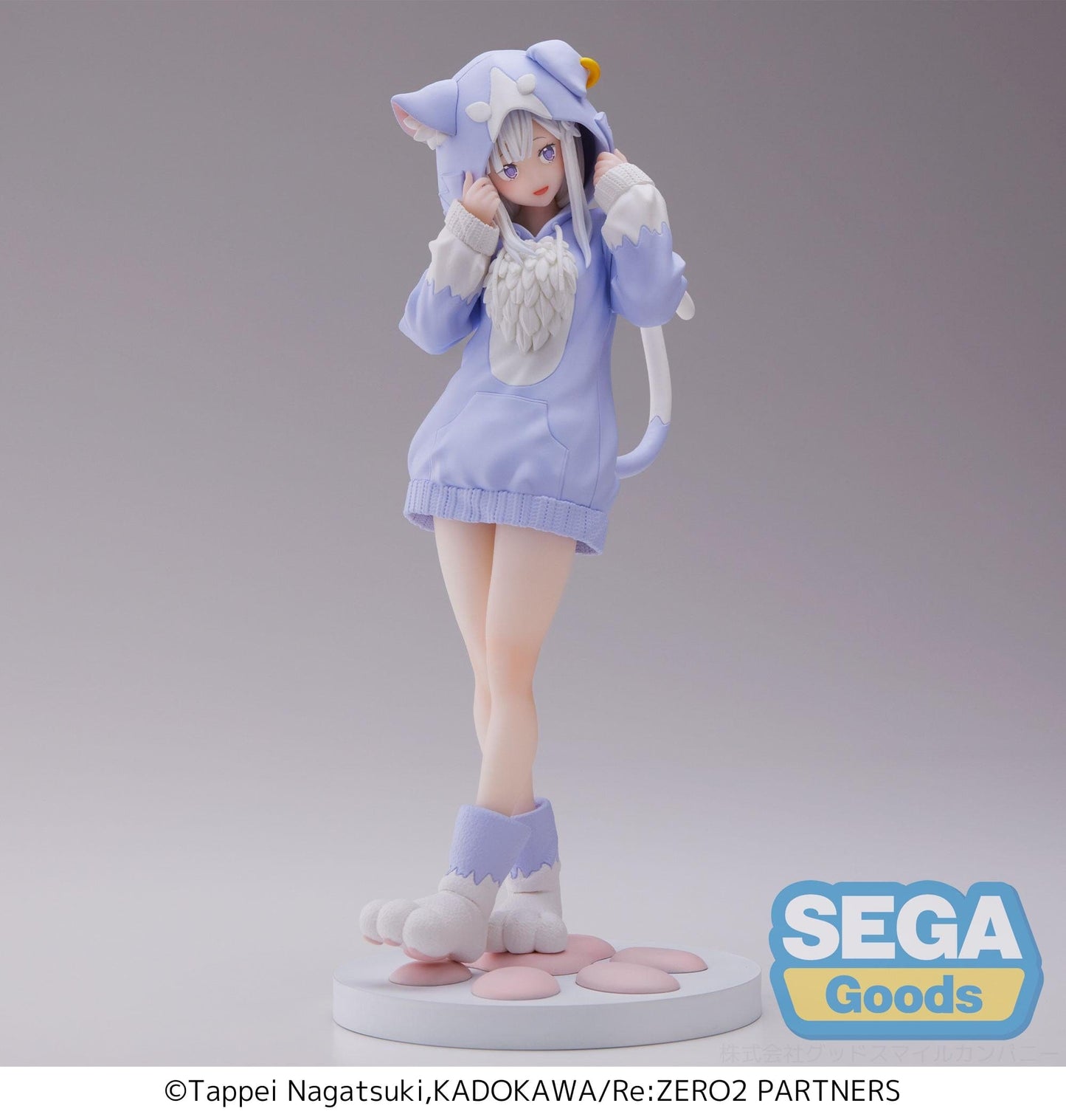 SEGA Re:Zero Starting Life in Another World Luminasta Emilia (Mofumofu Pack) Figure