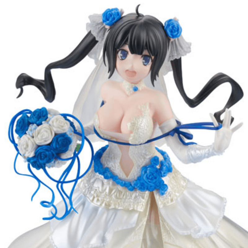 FURYU Is It Wrong to Try to Pick Up Girls in a Dungeon? Hestia: Wedding Dress Ver. 1/7 Scale Figure