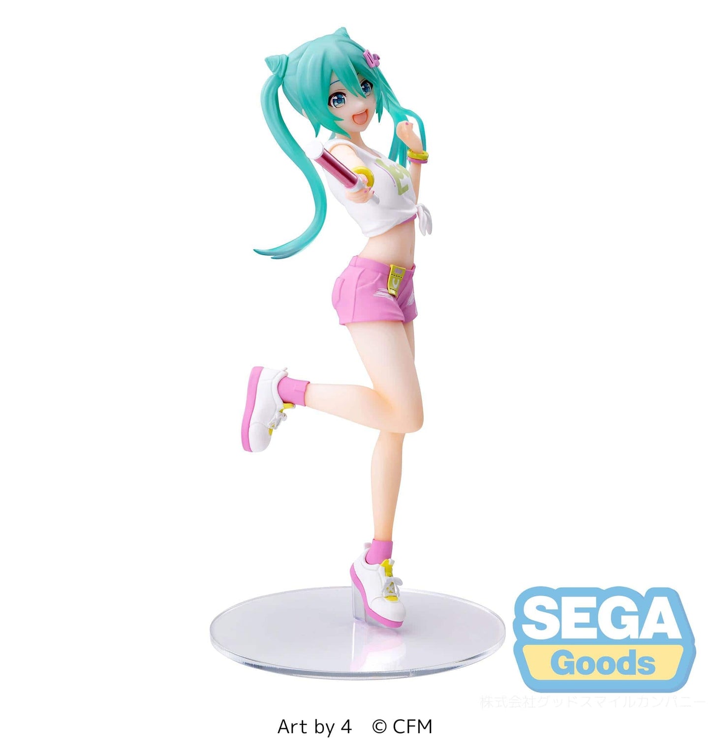 SEGA Vocaloid Luminasta Hatsune Miku (Live Cheering) Figure