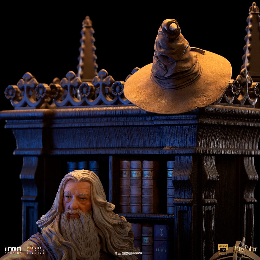 IRON STUDIOS Harry Potter Albus Dumbledore Deluxe Art Scale 1/10