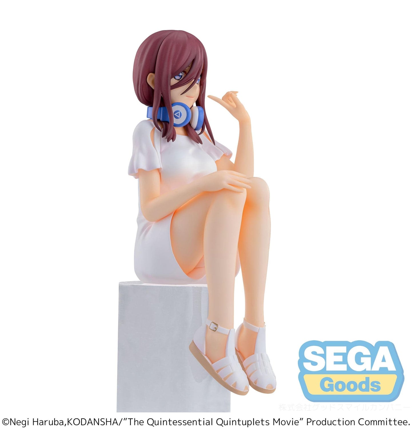 SEGA The Quintessential Quintuplets Miku Nakano Premium Perching Figure