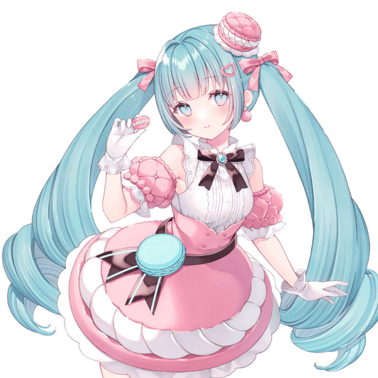 FURYU Hatsune Miku Hatsune Miku SweetSweets Series Macaroon Exceed Creative Figure