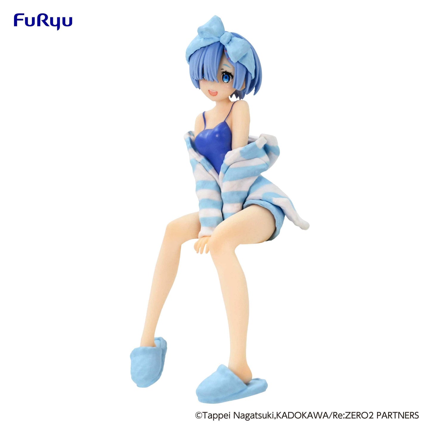 FURYU Re:Zero Starting Life in Another World Rem (Room Wear Ver.) Noodle Stopper Figure (Reissue)