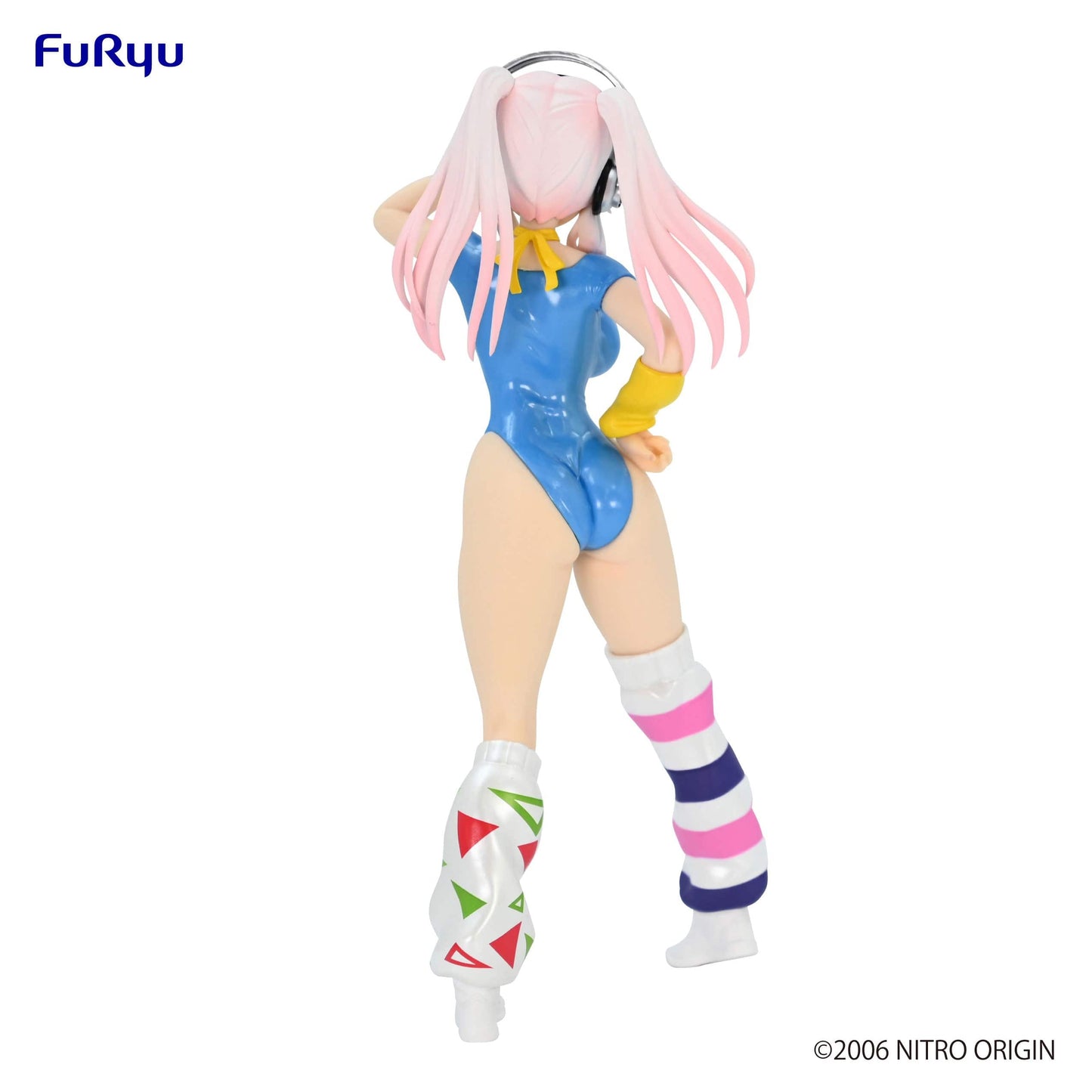 FURYU Nitroplus Super Sonico (1980's Blue Another Color Ver.) Concept Figure