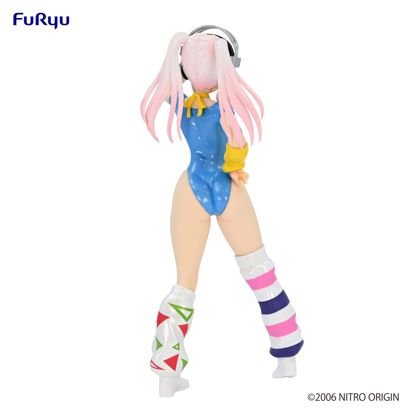 FURYU Nitroplus Super Sonico (1980's Blue Another Color Ver.) Concept Figure