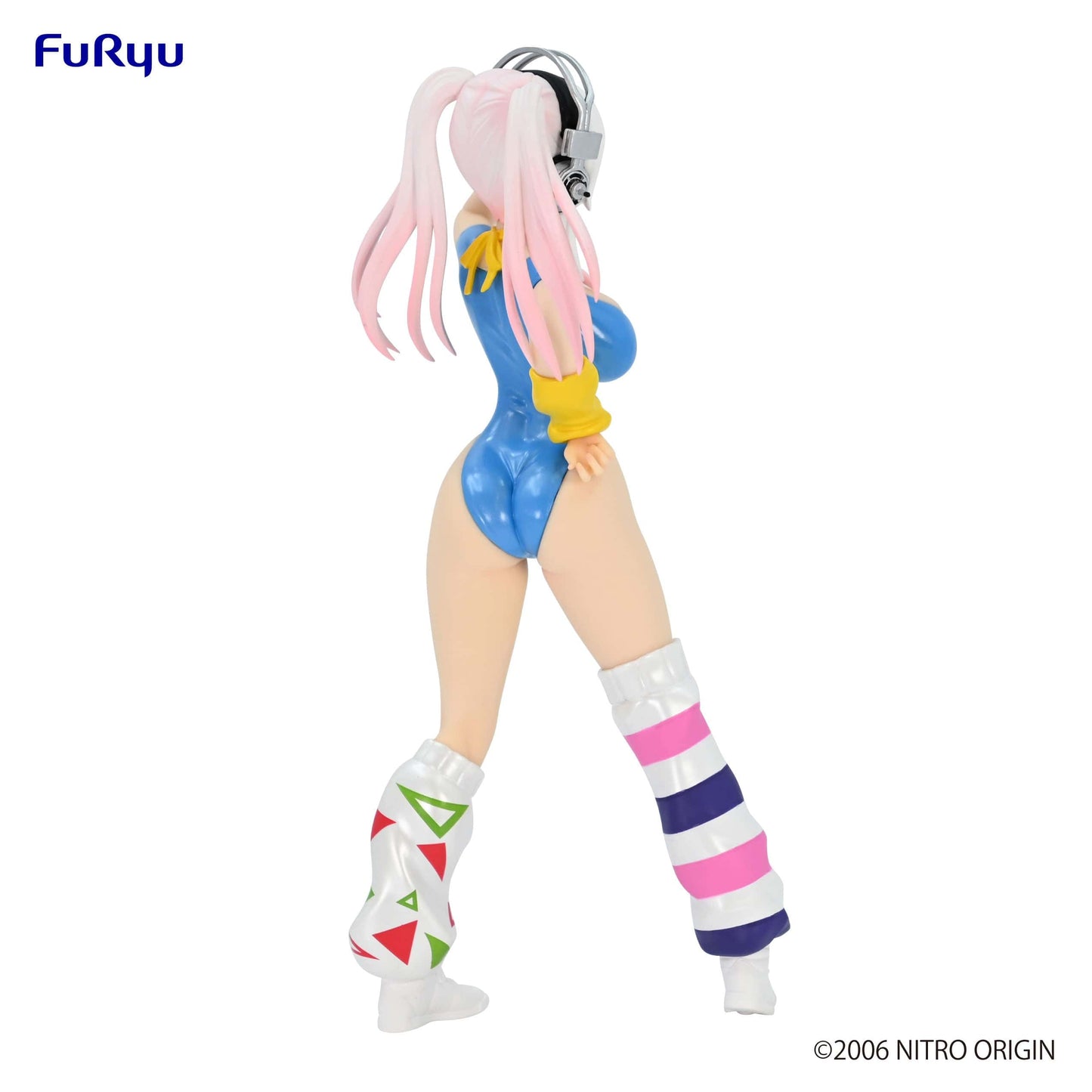 FURYU Nitroplus Super Sonico (1980's Blue Another Color Ver.) Concept Figure