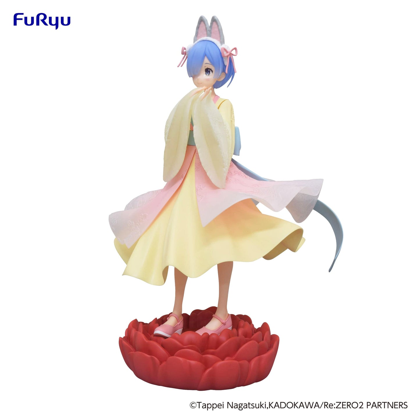FURYU Re:Zero Starting Life in Another World Rem (Little Rabbit Girl Ver.) Exceed Creative Figure