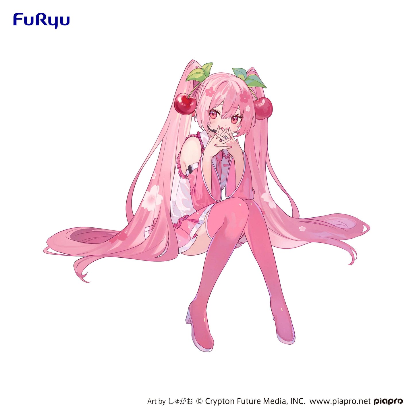 FURYU Hatsune Miku Sakura Miku 2023 Noodle Stopper Figure