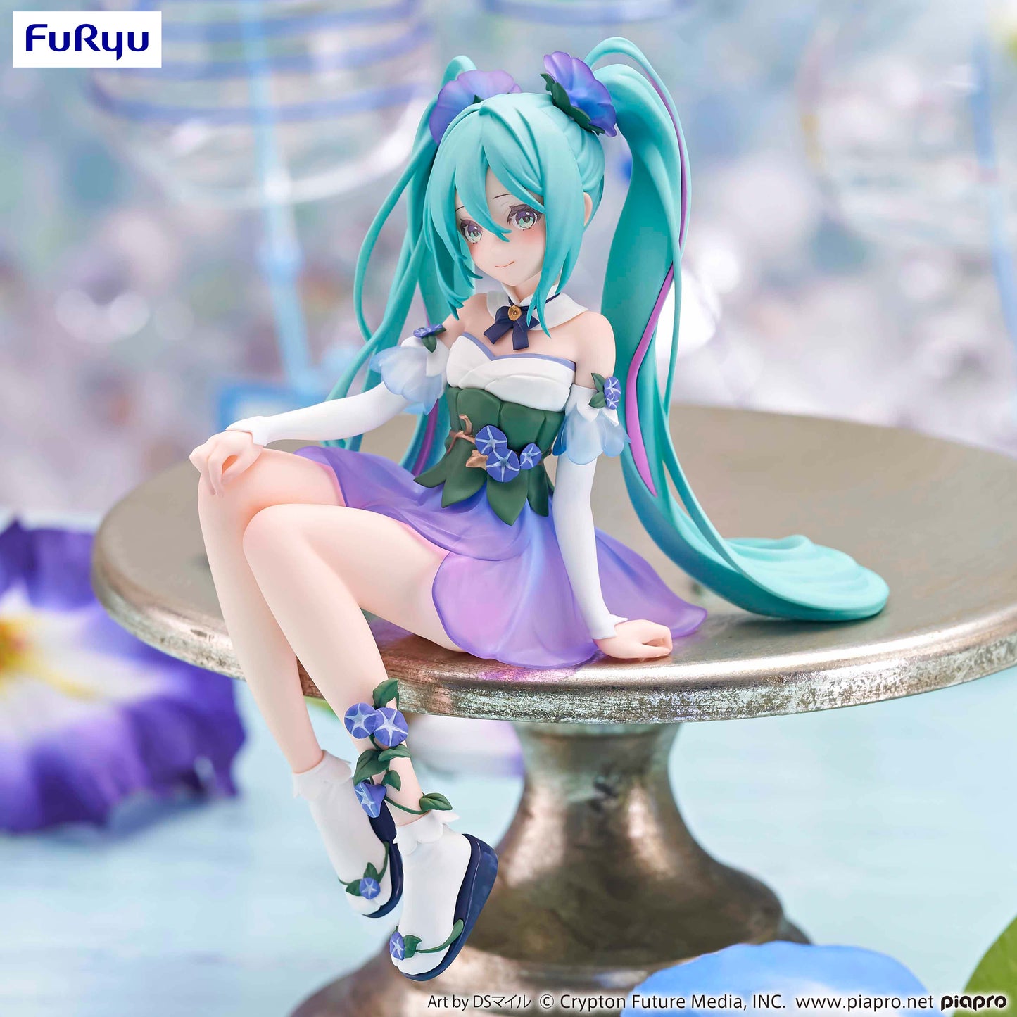 FURYU Hatsune Miku Noodle Stopper Figure Flower Fairy Morning Glory