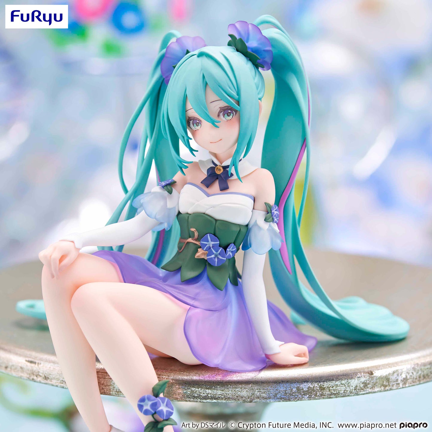 FURYU Hatsune Miku Noodle Stopper Figure Flower Fairy Morning Glory