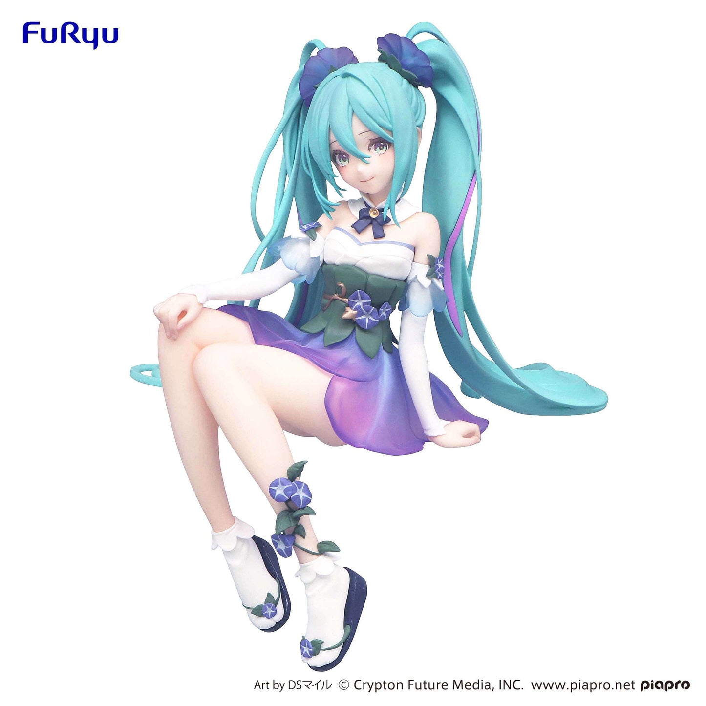 FURYU Hatsune Miku Noodle Stopper Figure Flower Fairy Morning Glory