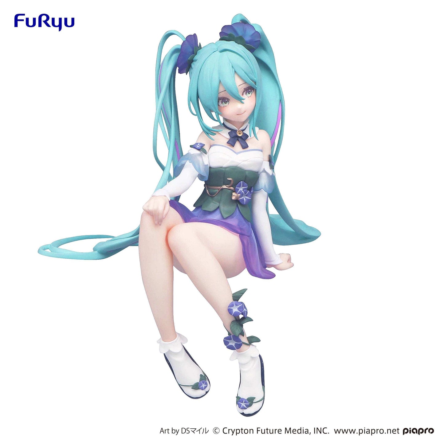 FURYU Hatsune Miku Noodle Stopper Figure Flower Fairy Morning Glory