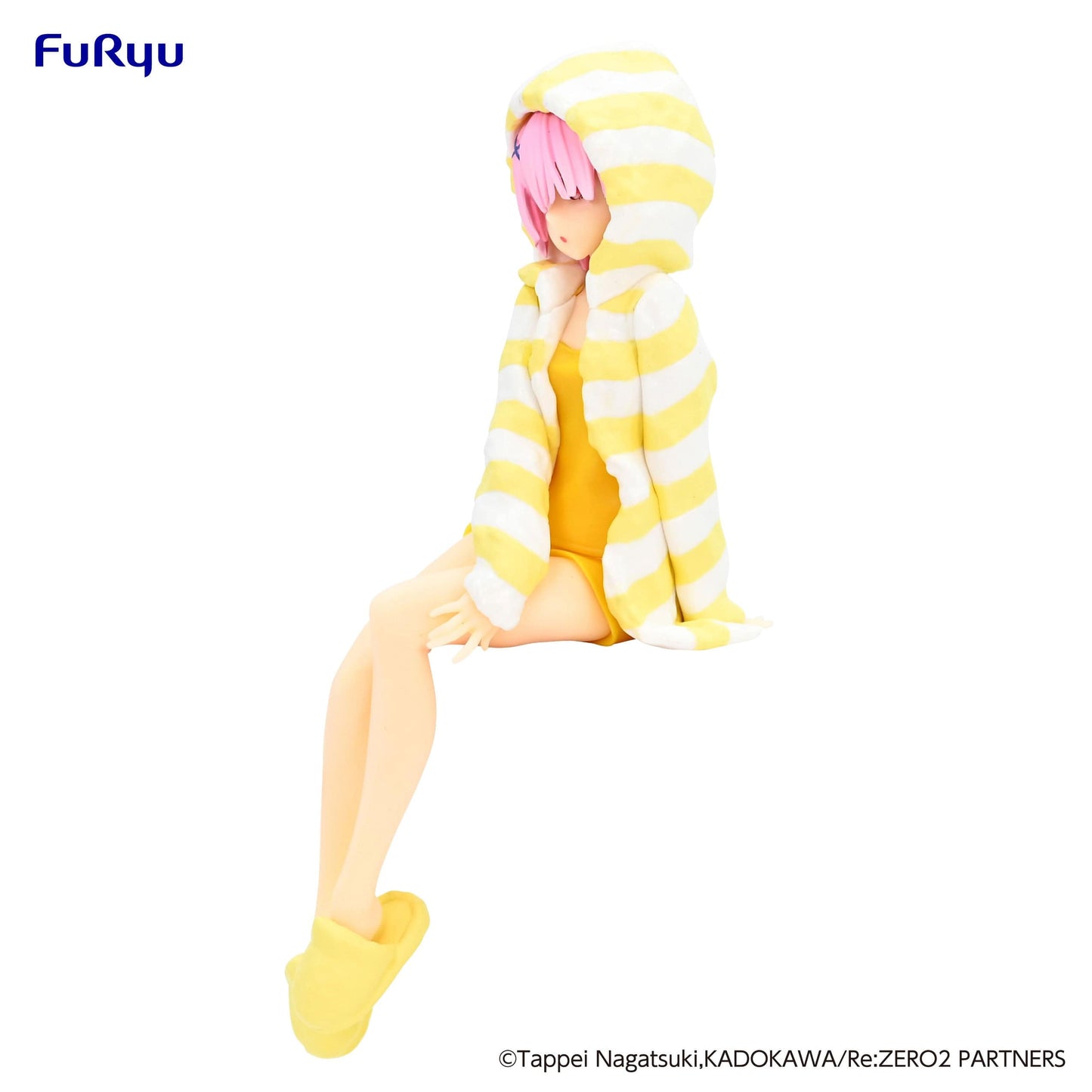 FURYU Re:ZERO -Starting Life in Another World- Noodle Stopper Figure Ram Room Wear Yellow Color ver