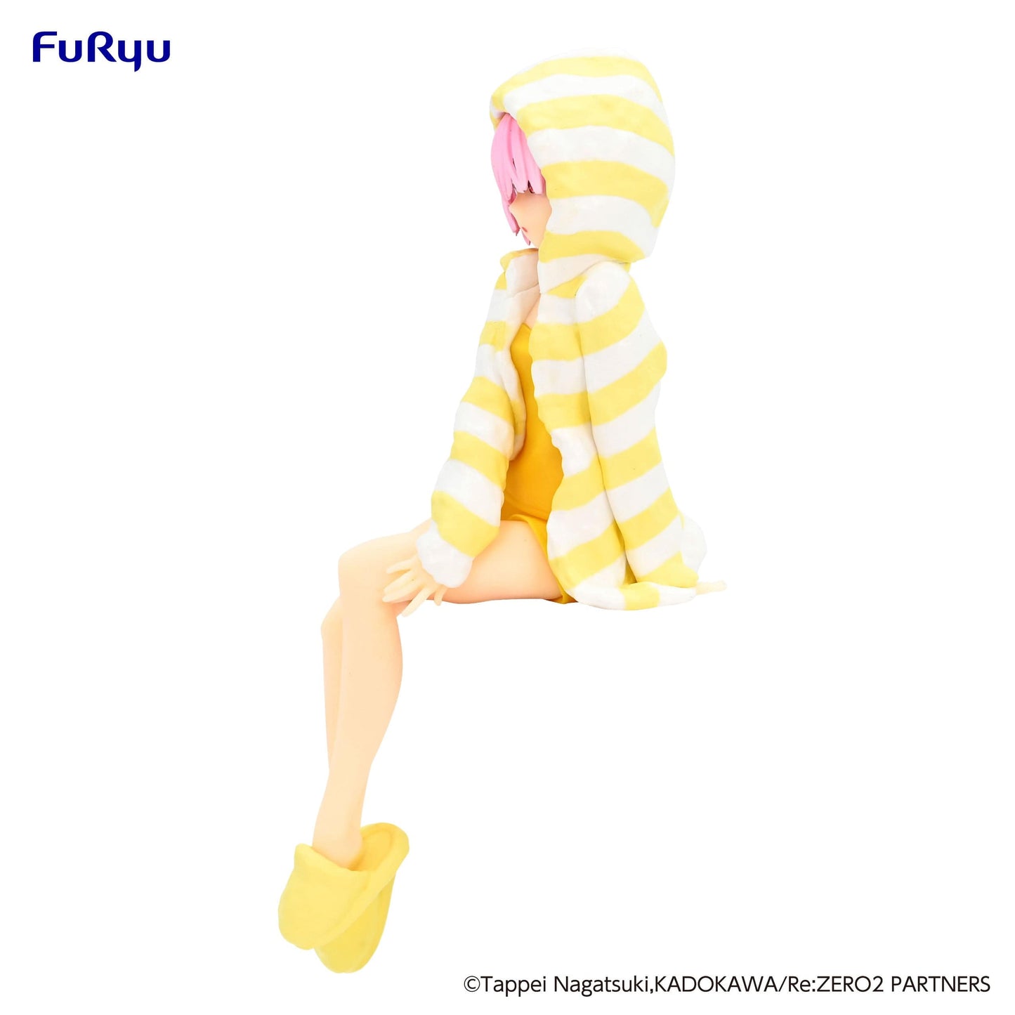 FURYU Re:ZERO -Starting Life in Another World- Noodle Stopper Figure Ram Room Wear Yellow Color ver