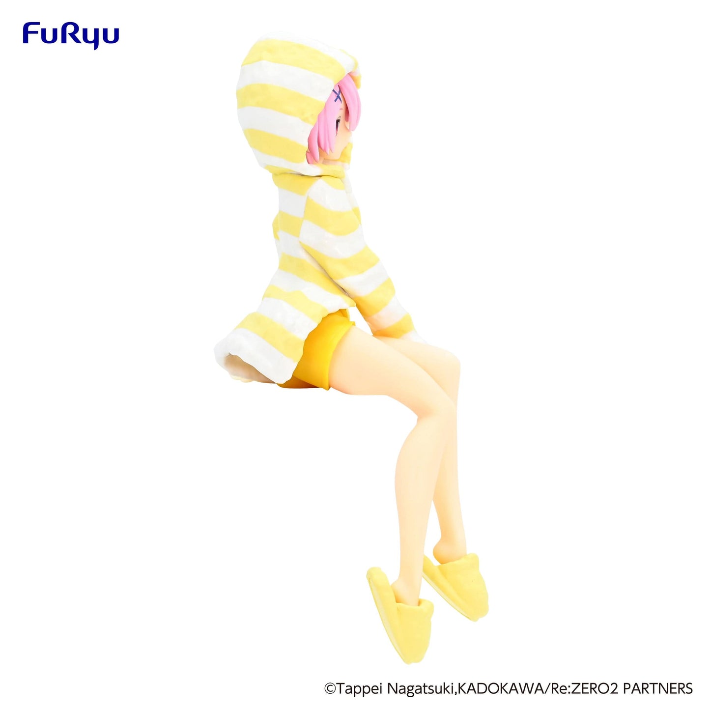 FURYU Re:ZERO -Starting Life in Another World- Noodle Stopper Figure Ram Room Wear Yellow Color ver