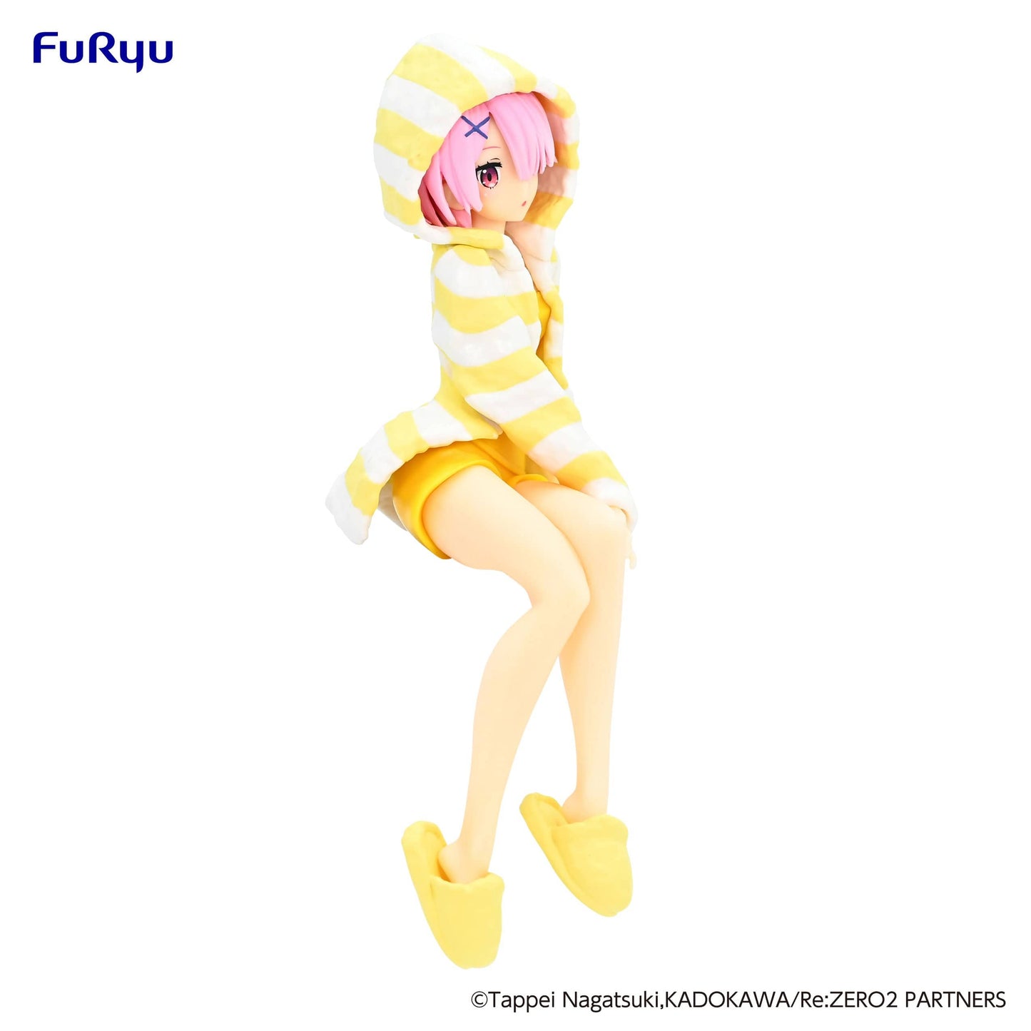 FURYU Re:ZERO -Starting Life in Another World- Noodle Stopper Figure Ram Room Wear Yellow Color ver