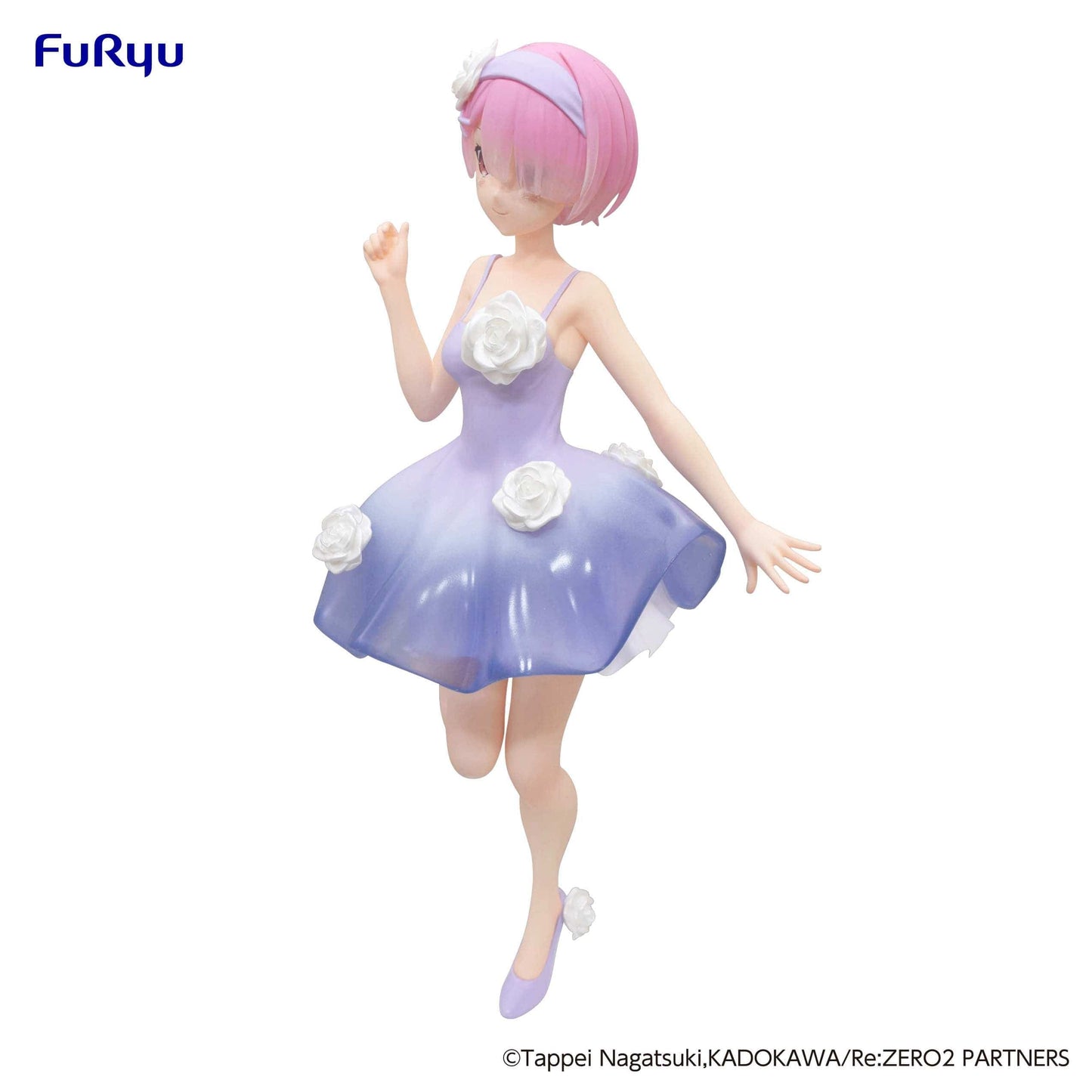 FURYU Re:ZERO -Starting Life in Another World- Ram (Flower Dress Ver.) Trio-Try-iT Figure