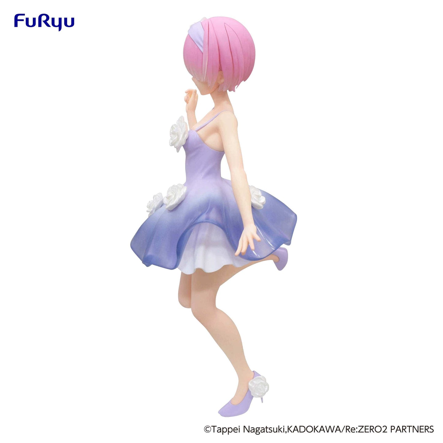 FURYU Re:ZERO -Starting Life in Another World- Ram (Flower Dress Ver.) Trio-Try-iT Figure