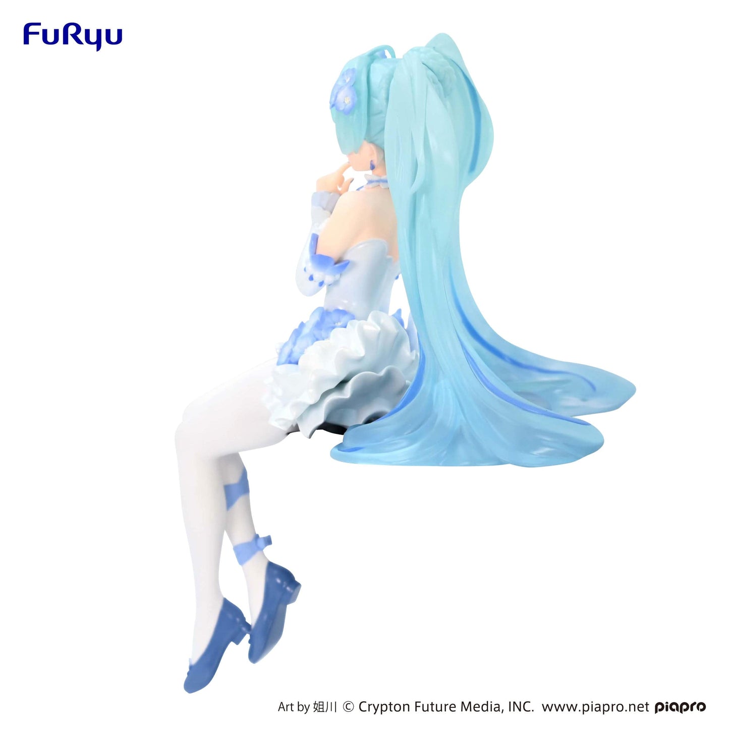 FURYU Hatsune Miku (Flower Fairy Nemophila) Noodle Stopper Figure