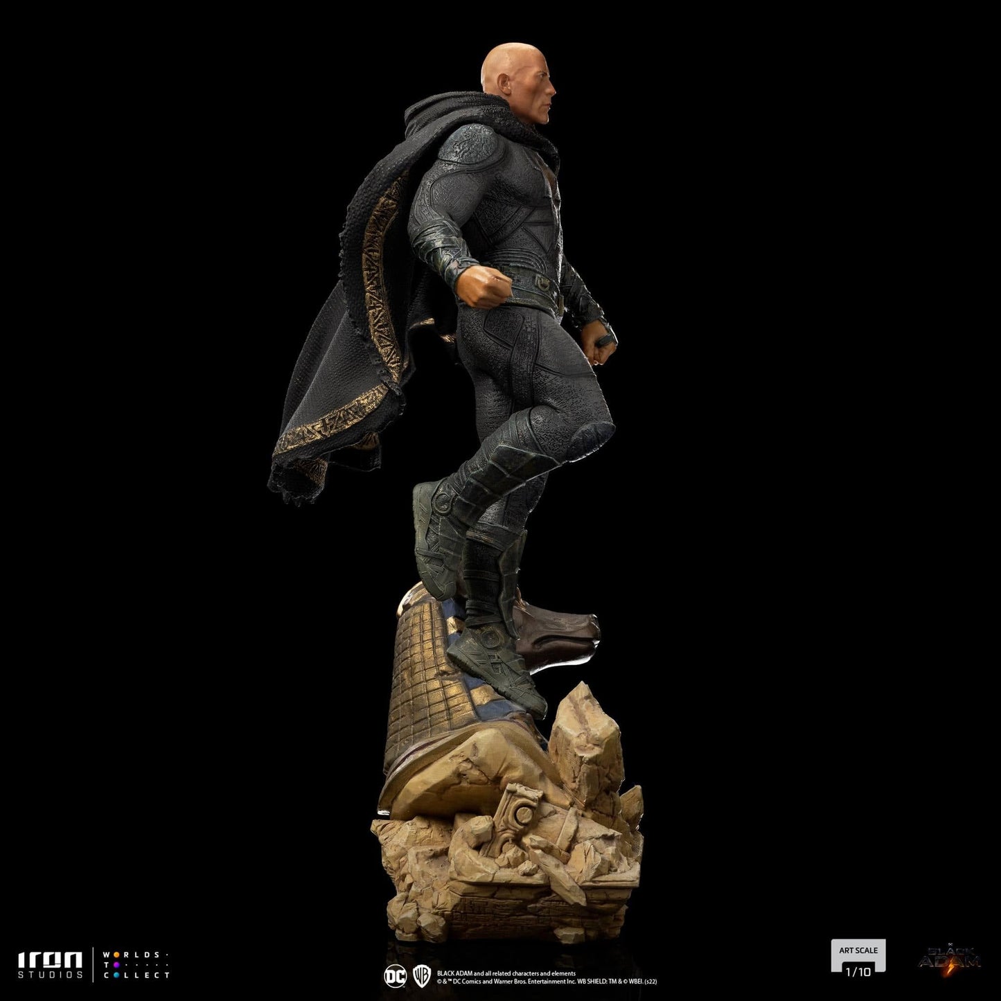 IRON STUDIOS Black Adam (Movie) Black Adam Art Scale 1/10 Statue