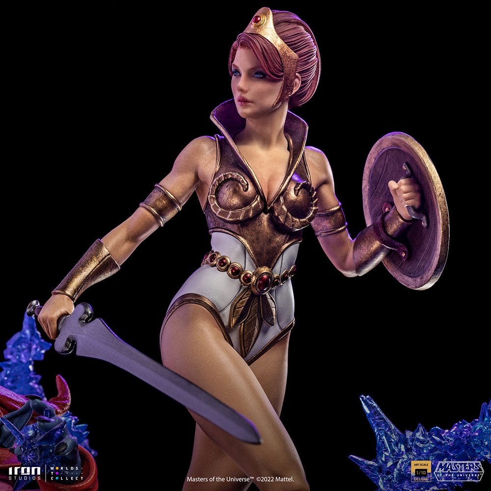 IRON STUDIOS MOTU Teela and Orko Deluxe Art Scale 1/10