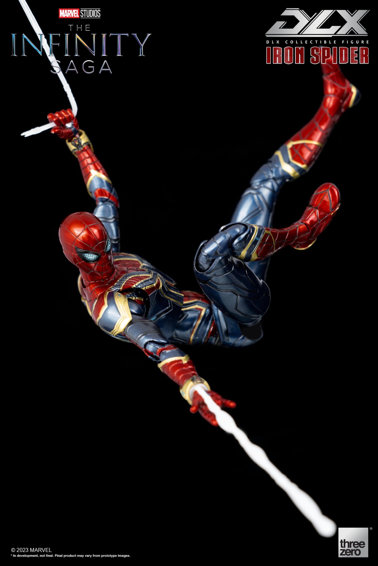 THREEZERO Avengers: The Infinity Saga DLX Iron Spider 1/12 Scale Figure