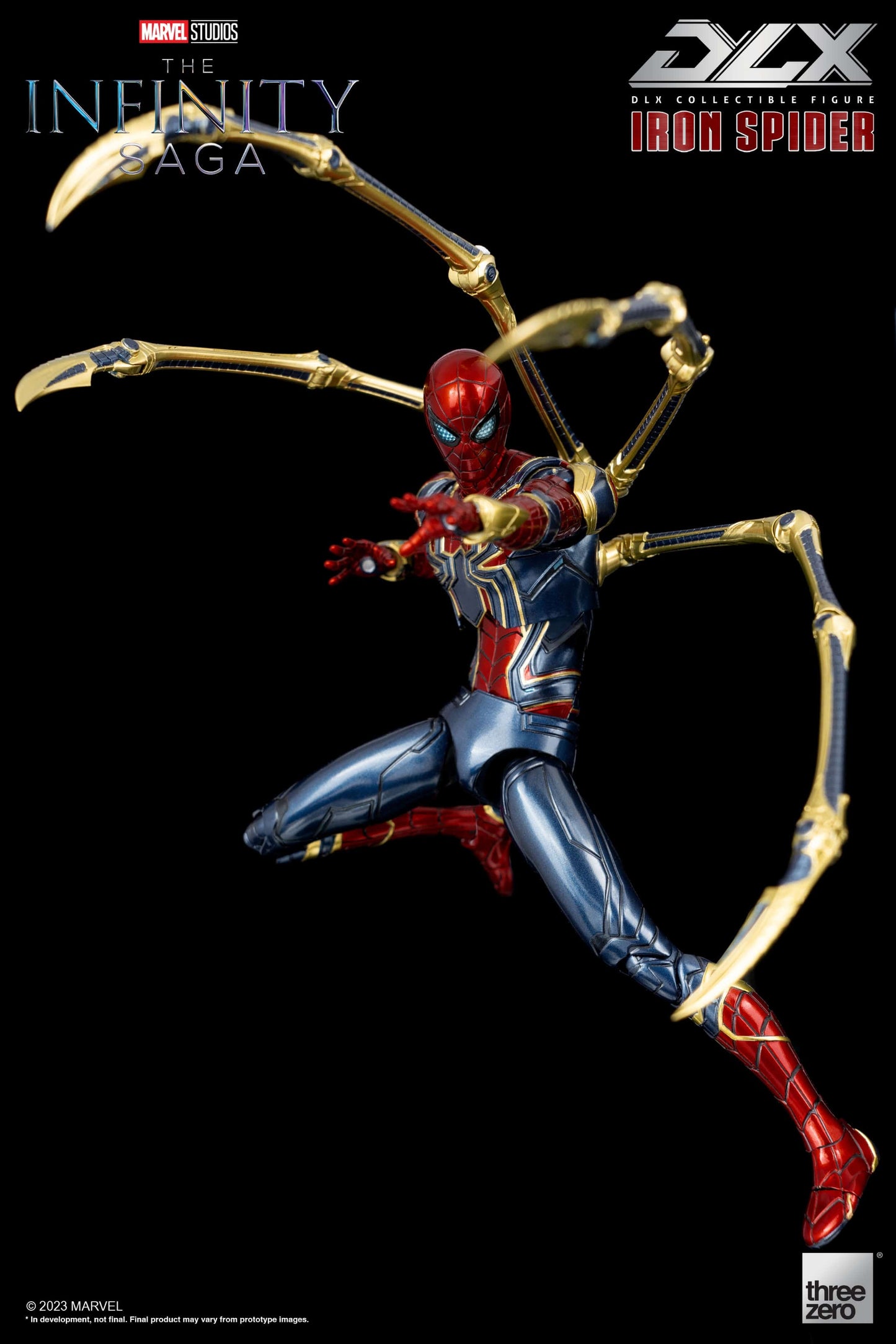 THREEZERO Avengers: The Infinity Saga DLX Iron Spider 1/12 Scale Figure