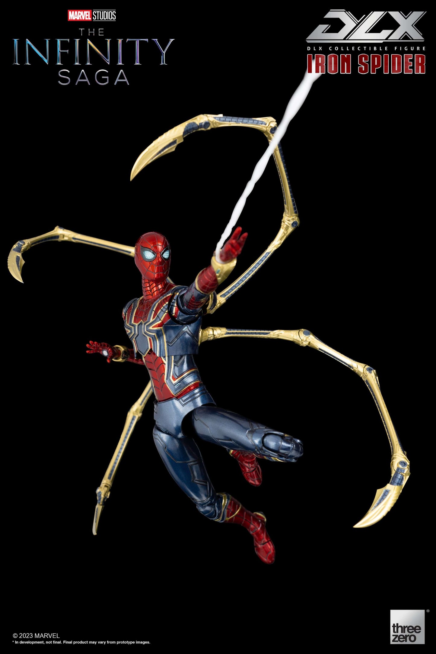 THREEZERO Avengers: The Infinity Saga DLX Iron Spider 1/12 Scale Figure