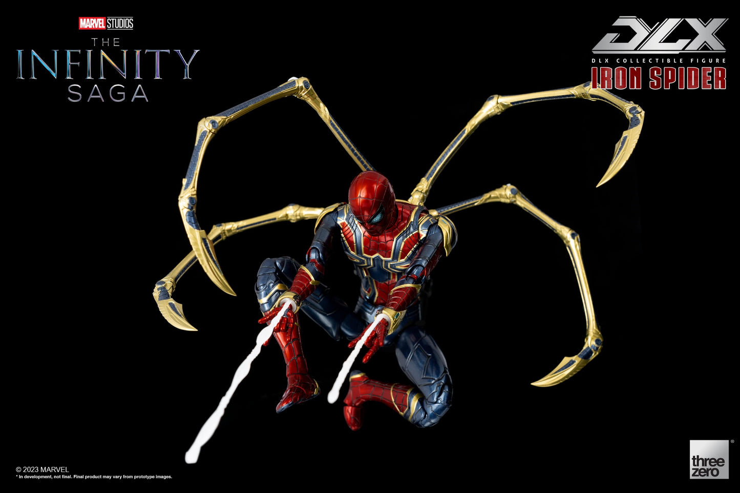 THREEZERO Avengers: The Infinity Saga DLX Iron Spider 1/12 Scale Figure