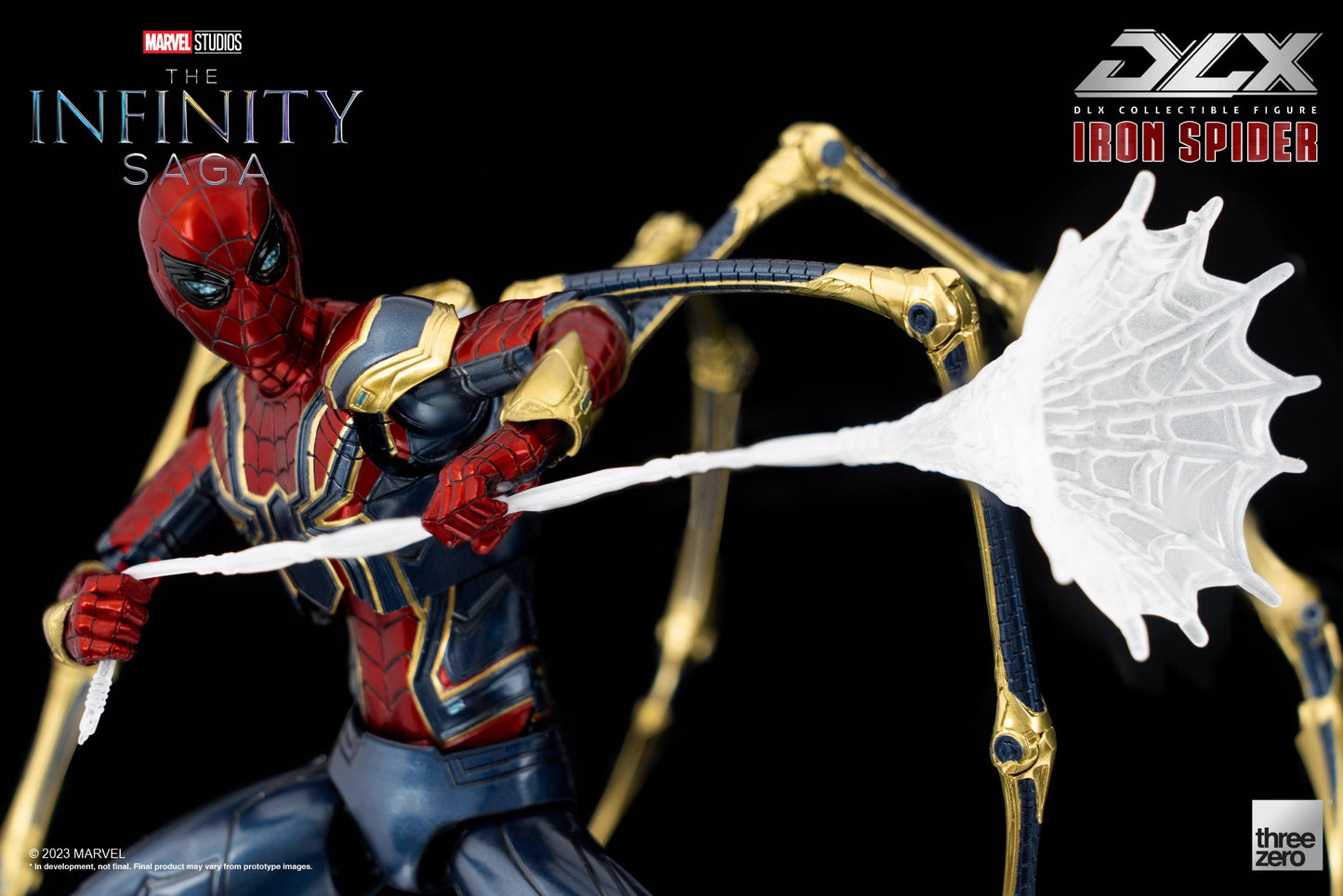 THREEZERO Avengers: The Infinity Saga DLX Iron Spider 1/12 Scale Figure