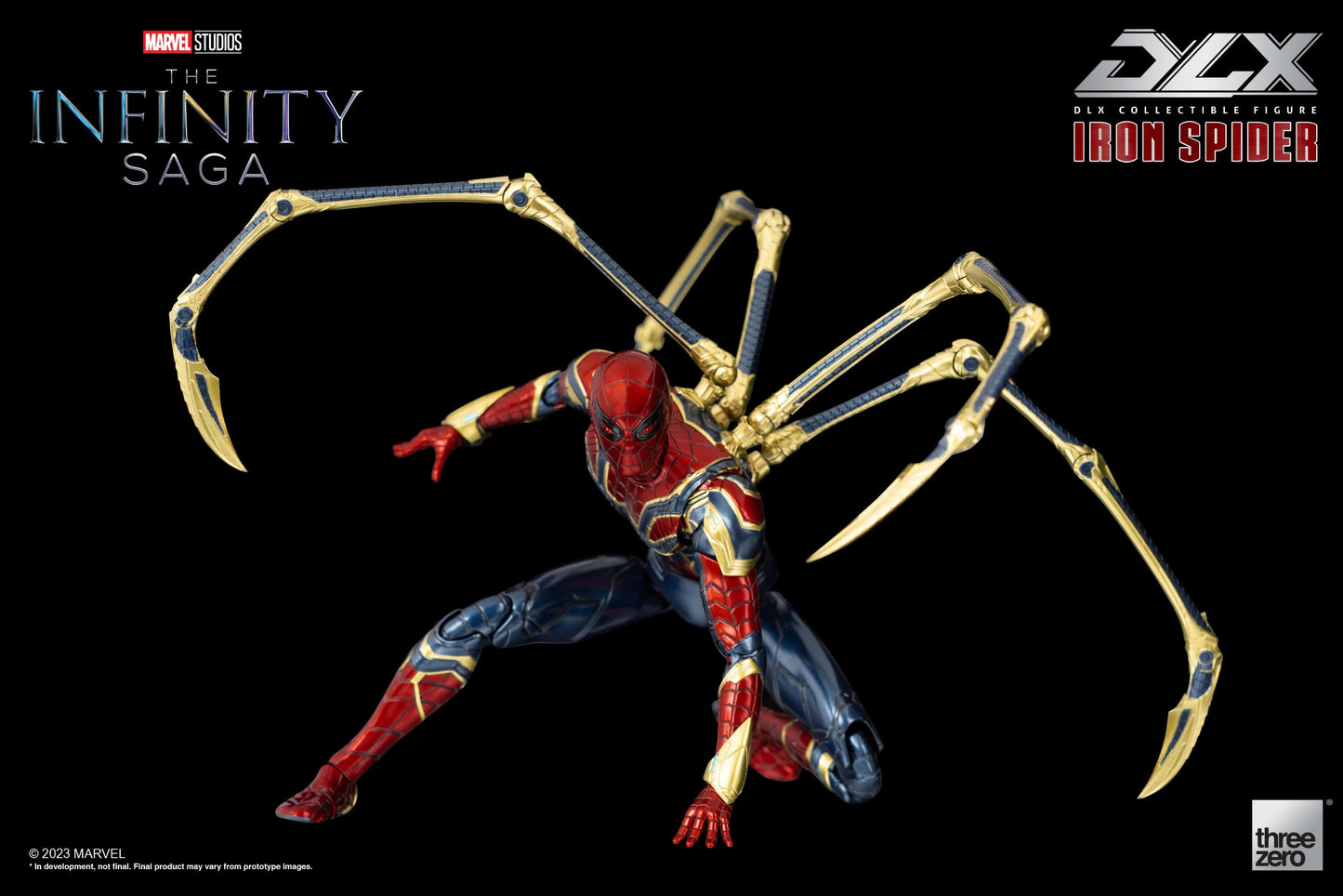 THREEZERO Avengers: The Infinity Saga DLX Iron Spider 1/12 Scale Figure