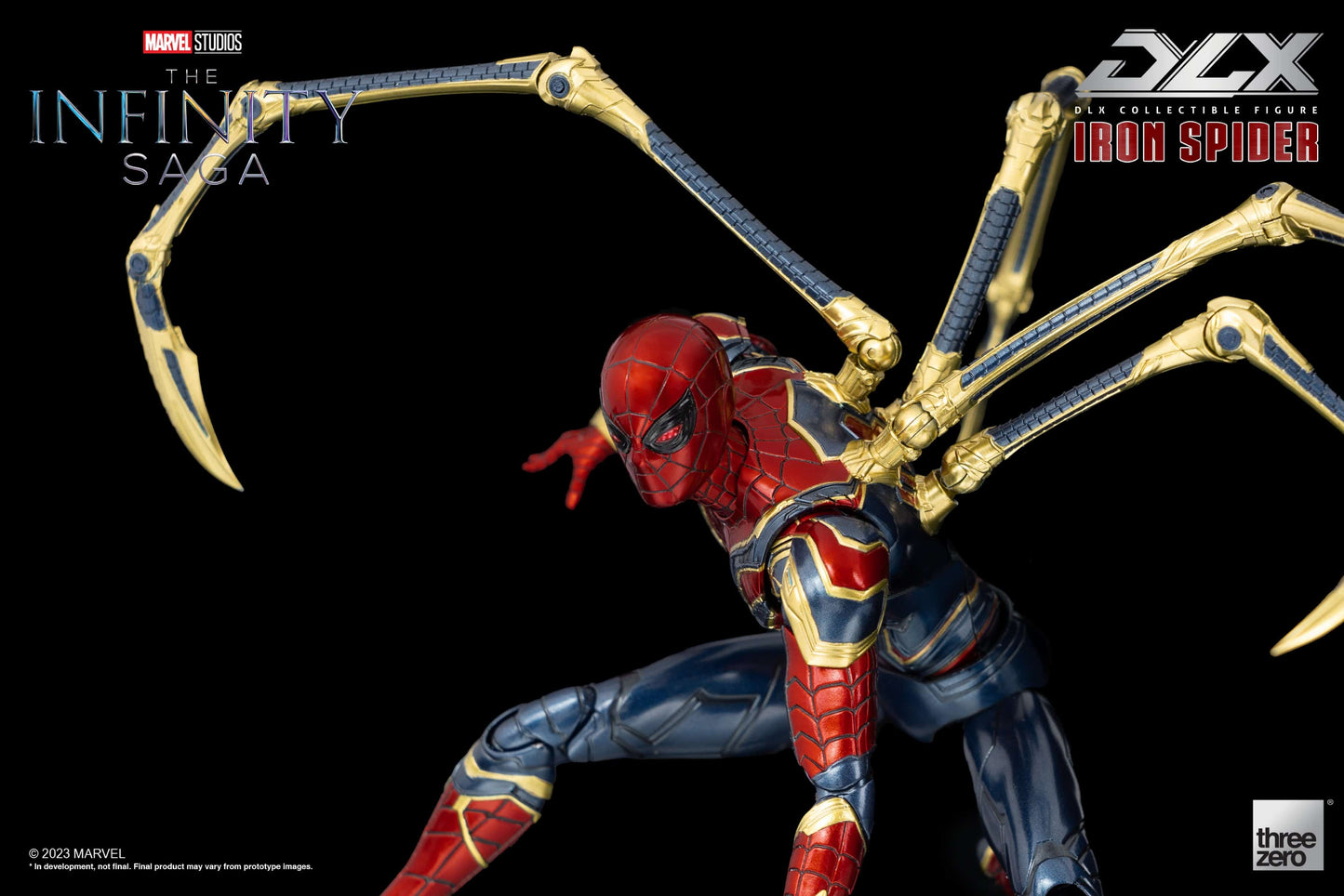 THREEZERO Avengers: The Infinity Saga DLX Iron Spider 1/12 Scale Figure