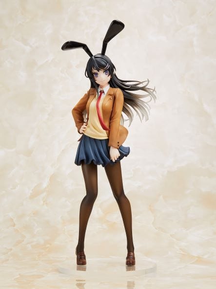 TAITO Rascal Does Not Dream of Bunny Girl Sakurajima Mai (Uniform Bunny Ver.) Coreful Figure (Reissue)