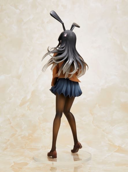 TAITO Rascal Does Not Dream of Bunny Girl Sakurajima Mai (Uniform Bunny Ver.) Coreful Figure (Reissue)