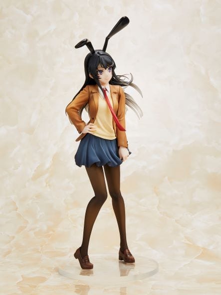 TAITO Rascal Does Not Dream of Bunny Girl Sakurajima Mai (Uniform Bunny Ver.) Coreful Figure (Reissue)