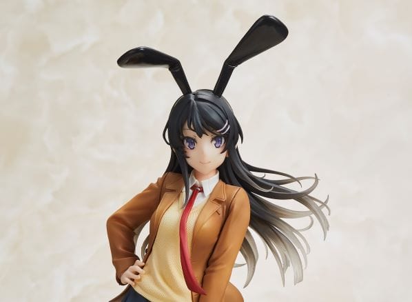 TAITO Rascal Does Not Dream of Bunny Girl Sakurajima Mai (Uniform Bunny Ver.) Coreful Figure (Reissue)