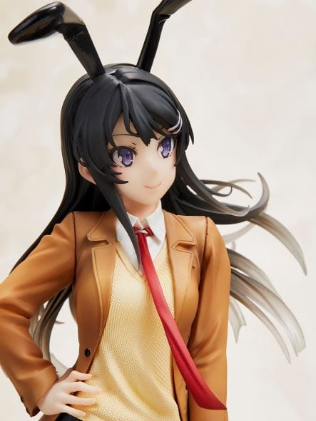 TAITO Rascal Does Not Dream of Bunny Girl Sakurajima Mai (Uniform Bunny Ver.) Coreful Figure (Reissue)