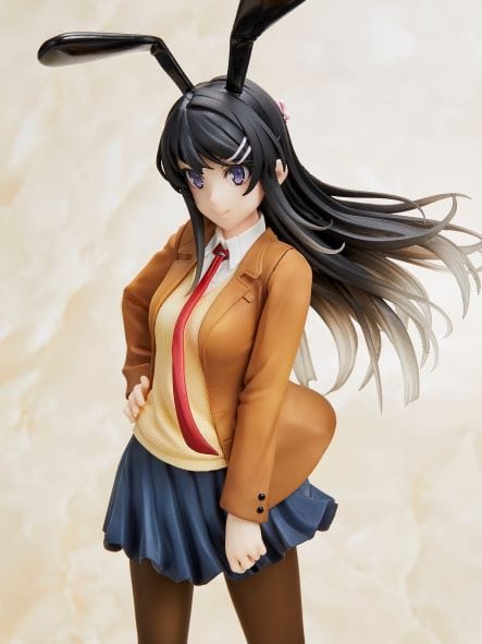 TAITO Rascal Does Not Dream of Bunny Girl Sakurajima Mai (Uniform Bunny Ver.) Coreful Figure (Reissue)