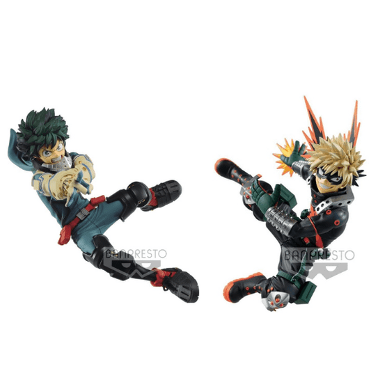 BANPRESTO: My Hero Academia The Amazing Heroes Vol.13 Izuku Midoriya & Vol.14 Katsuki Bakugo Set