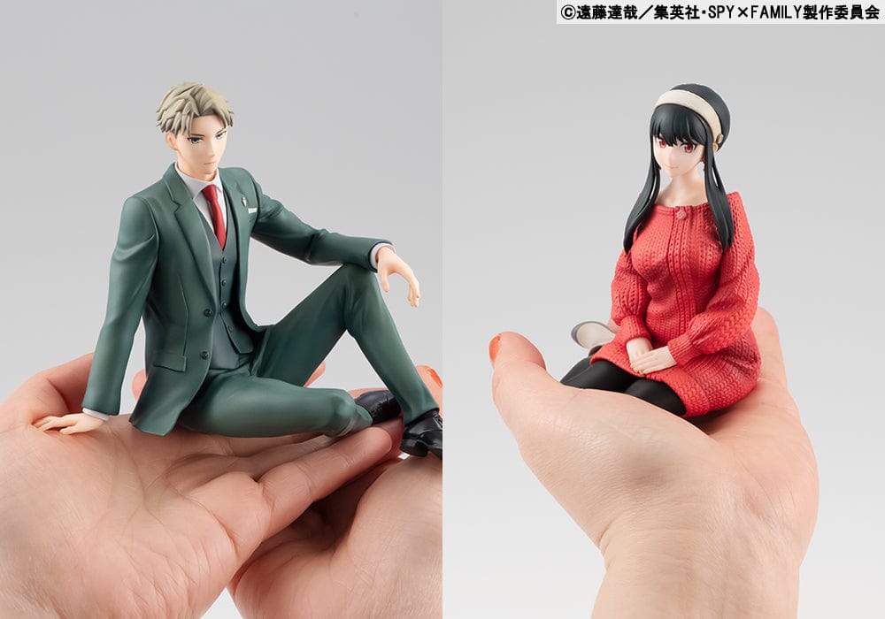 MEGAHOUSE G.E.M. Series: SPY X FAMILY - Palmsize Loid-san & Yor-san Set