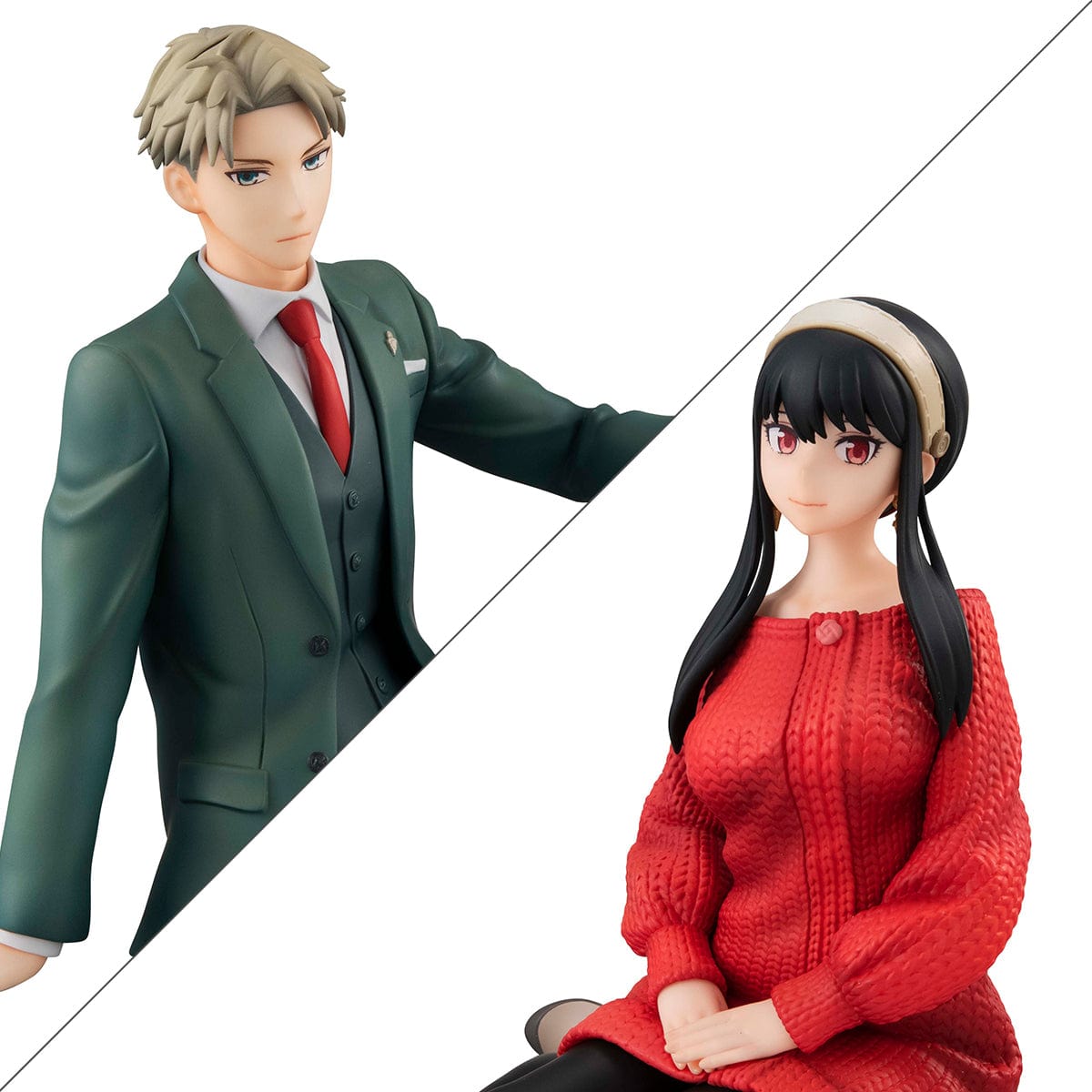 MEGAHOUSE G.E.M. Series: SPY X FAMILY - Palmsize Loid-san & Yor-san Set