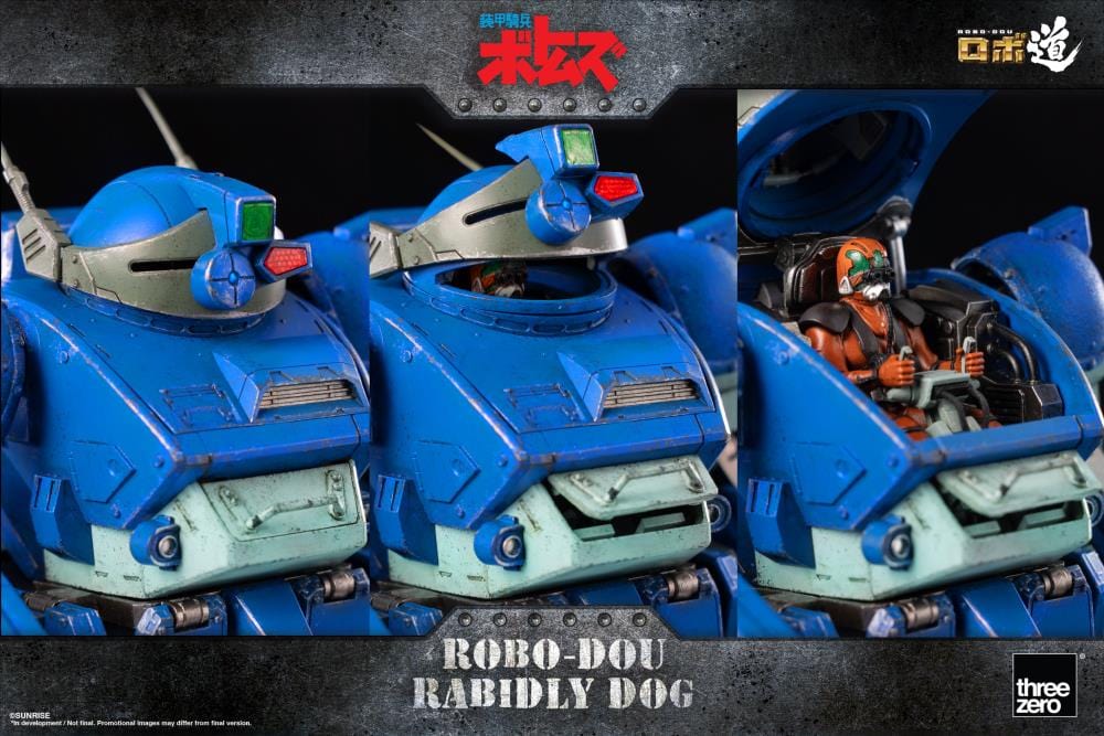 THREEZERO Armored Trooper Votoms ROBO-DOU Rabidly Dog Figure